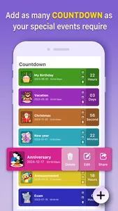 Countdown Up Timer : Widget screenshot 0