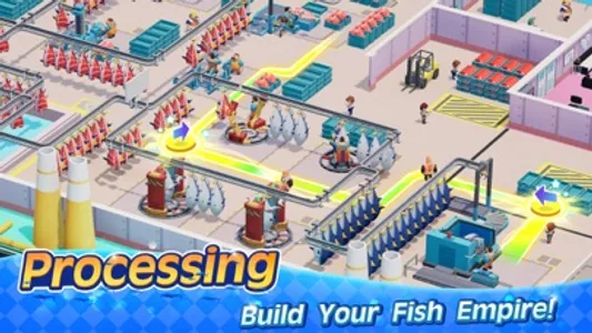 Fish Farm Tycoon: Idle Factory screenshot 1