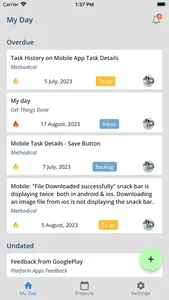 MethodicalApp screenshot 1