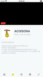 ACOISONA WEB RADIO TV screenshot 1