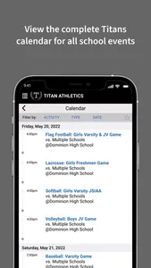 Titan Athletics screenshot 3