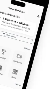 Hohm: Handyman Subscriptions screenshot 1