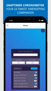 SnapTime Chronometer screenshot 1