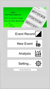 TPBS - TenPinBowlingScore screenshot 0
