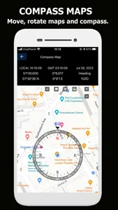 Compass Maps - Digital Compass screenshot 1