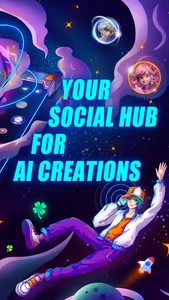 ZET: A Creative AI Social Hub screenshot 1