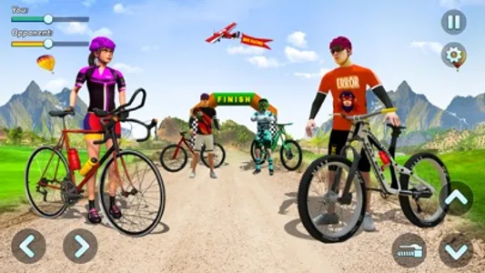 BMX Cycle Stunt Race Games 3D screenshot 2