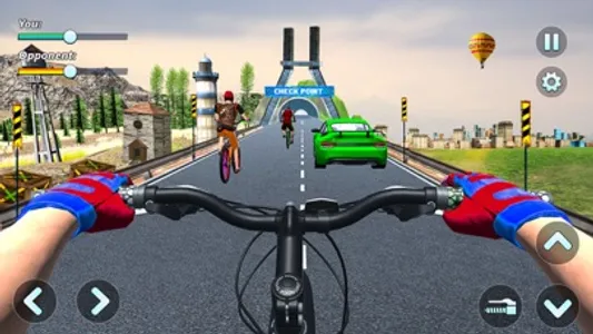 BMX Cycle Stunt Race Games 3D screenshot 3