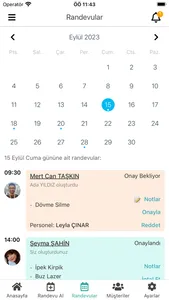 Basit Randevu Programı screenshot 1