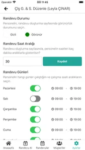 Basit Randevu Programı screenshot 6