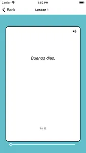 Learning Spanish Flashcards screenshot 3