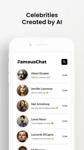 FamousChat:Chat to Celebrities screenshot 2