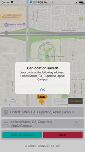 Tracker: Find my car screenshot 1