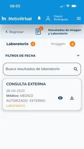 MetroVirtual Pacientes screenshot 3