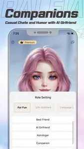 PalFia AI: 3D Video Chat Pal screenshot 1