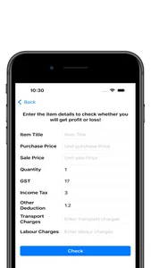 Profit Checker Calculator screenshot 1