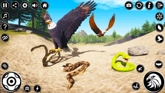 Eagle Simulator Hunting Games screenshot 0