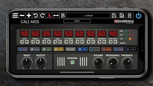 Cali Axis Guitar Amplifier screenshot 0