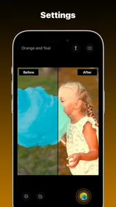 Orange and Teal, Preset Camera screenshot 4