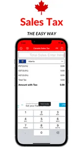 Sales Tax Calculator - Canada screenshot 0