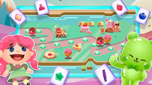 Mahjong Candyland Adventures screenshot 2