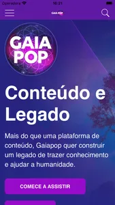 GAIAPOP screenshot 1