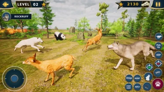 Wolf game the wild kingdom screenshot 1