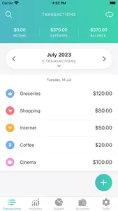 Billfold: Budget & Expenses screenshot 0