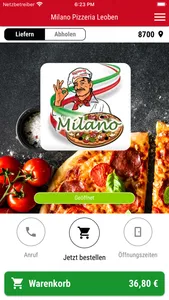 Milano Pizzeria Leoben screenshot 0