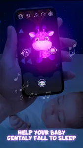 Baby night light & white noise screenshot 0