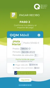 OQM - Pagos y Consultas screenshot 2