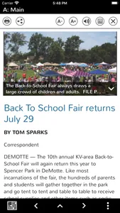 Kankakee Valley Post News screenshot 3