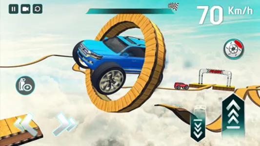 GT Car Stunt Ramps: 3D Race screenshot 2