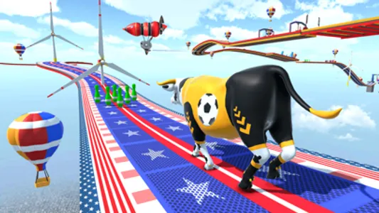 GT Animal Impossible Cow Stunt screenshot 2