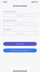 Oil Consumption-Tool screenshot 0