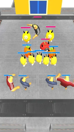 Banana cat Merge battle screenshot 3
