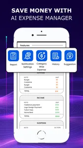 AI Expense Manager screenshot 1