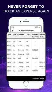 AI Expense Manager screenshot 3