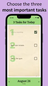 3 Tasks for Today screenshot 0