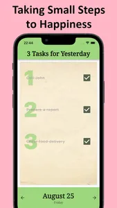 3 Tasks for Today screenshot 1