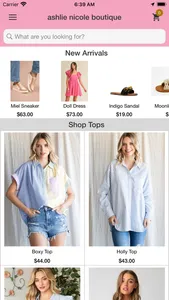 ashlie nicole boutique screenshot 0