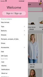 ashlie nicole boutique screenshot 1