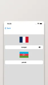 Dictionnaire Azéri-Français screenshot 1
