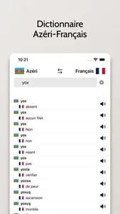 Dictionnaire Azéri-Français screenshot 3