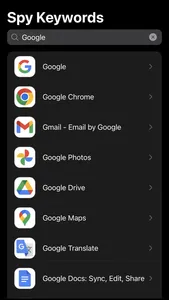 Spy Keywords ASO Tool screenshot 2