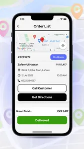 Ordrz Rider App screenshot 1
