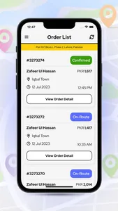 Ordrz Rider App screenshot 2