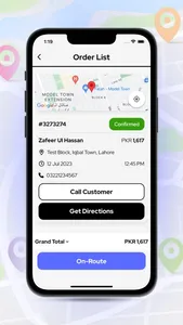 Ordrz Rider App screenshot 3
