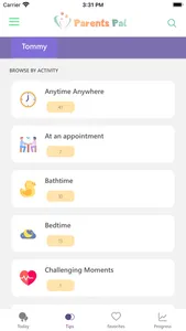 parentspal tips screenshot 2
