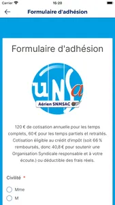 UNSA Aérien screenshot 3